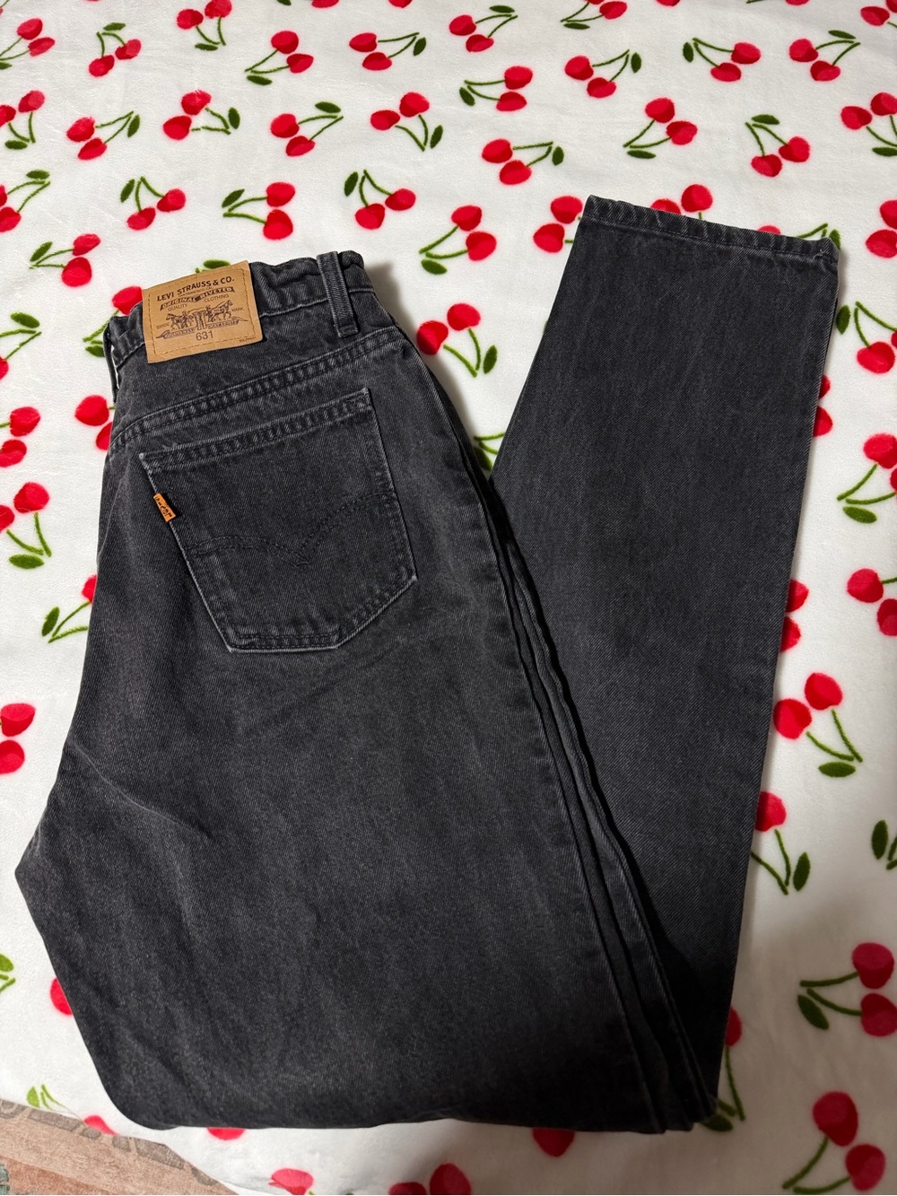 Vintage Levi’s 631 Orange Tab Jeans